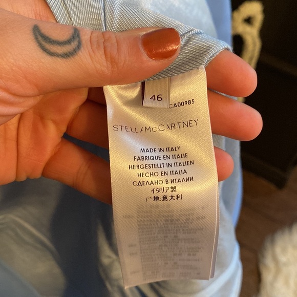 Light blue Stella McCartney blazer - Picture 4 of 5